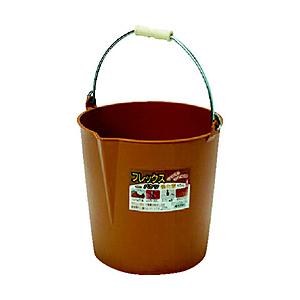 田中工業 フレックスバケツ 15L  ブラウン FB-15BR | 