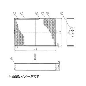 ダイキン 病院用HEPAフィルター   BAFHJ82A56 | ダイキン
