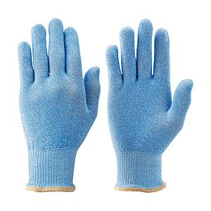 東和コーポレーション トワロン　耐切創手袋　ＮＥＯカットレジストインナーブルー　Ｌ　（１０双入） 190-L