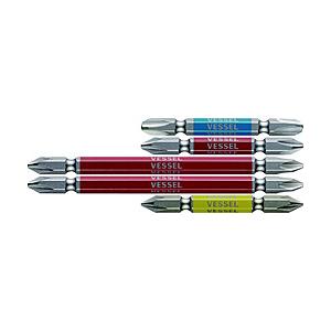 ベッセル ベッセル　剛彩ビット　５本組　（両頭）　アソート   GS5P-02 | 