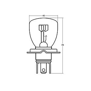 スタンレー電気 12V65/60W ヘッドランプ/フォグランプ用電球(つば付きダブル) /1個   A8151H | 