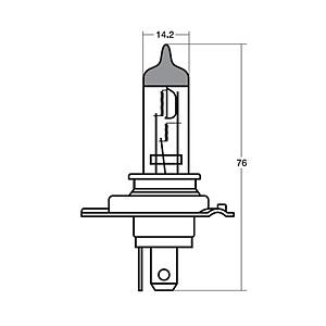 スタンレー電気 12V60/55W ハロゲン電球/1個   14-0181U | 