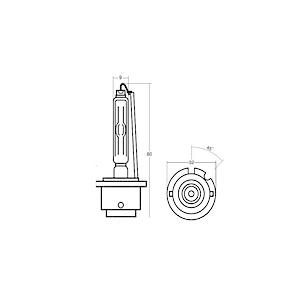 スタンレー電気 HIDバーナー 85V35W D2S   DL02 | 