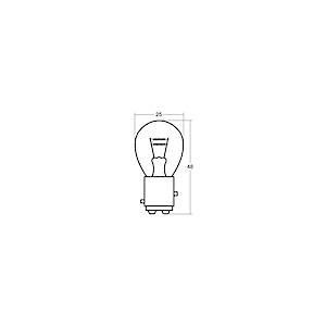 スタンレー電気 24V21/5W ダブル球 1箱/10個入   A4884 | 
