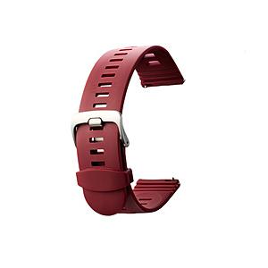 バンビ スマートウォッチバンド 時計バンド クイックレバー クイックリリース  かん幅20mm 美錠幅20mm 【シルバー美錠】  レッド BGLS001RS 【864】 | バンビ