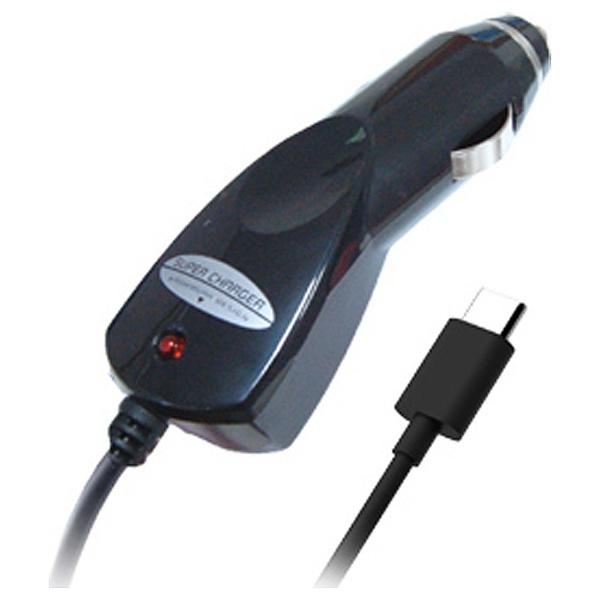 カシムラ タブレット／スマートフォン対応［USB-C］　DC充電器 3A （1m・ブラック）　AJ-487 | Kashimura | 02