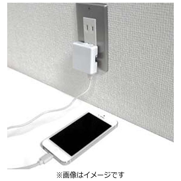 カシムラ iPhone / iPod対応［Lightning］　AC充電器 （1m・ホワイト）　MFi認証　KL-9 | Kashimura | 03