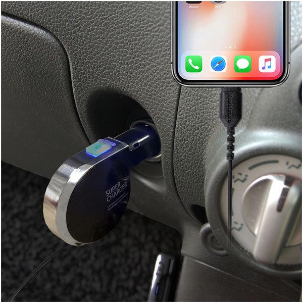 カシムラ KL82　DC充電器リール式　インジケーター付 KL-82 | Kashimura | 02