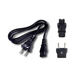 カシムラ TI-105 海外旅行用ACケーブル　3ピン/Cタイプ変換プラグ付 [振込不可] | Kashimura