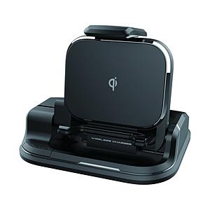 カシムラ ワイヤレス充電器 自動開閉ホルダー 自動ヘッドアップ   KW-35 【864】 | Kashimura