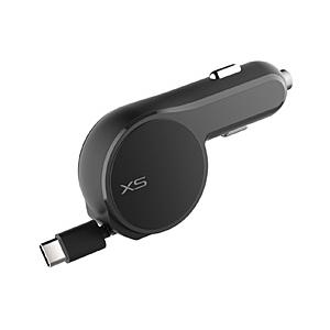 カシムラ DC充電器リール　typeC(3A/極小)   DC-032 | Kashimura