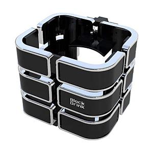 カシムラ ブロックドリンクL  ブラック×メッキ AK-155 | Kashimura