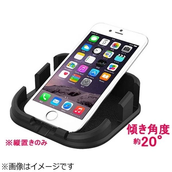カシムラ スマートフォン用　ノンスリップスマホスタンド　ブラック　AT-41 | Kashimura | 01
