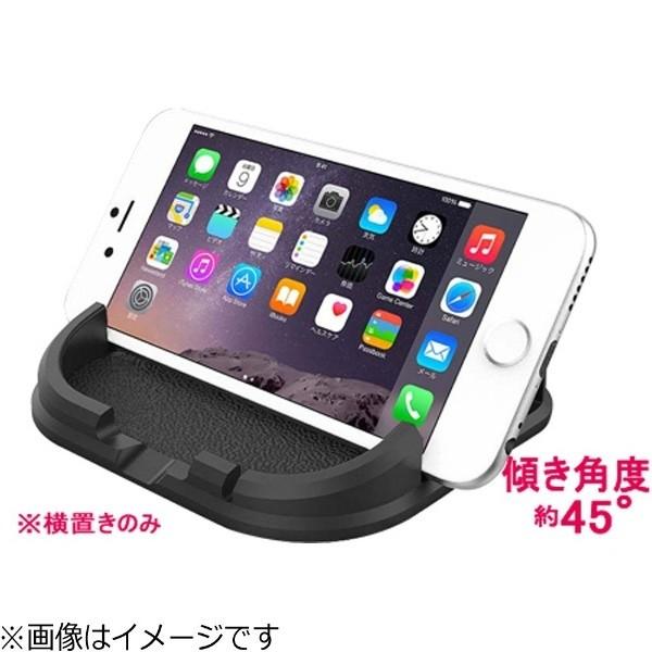 カシムラ スマートフォン用　ノンスリップスマホスタンド　ブラック　AT-41 | Kashimura | 02