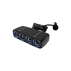 カシムラ KX-217 3セパレートソケット2リバーシブルUSB 4.8A | Kashimura