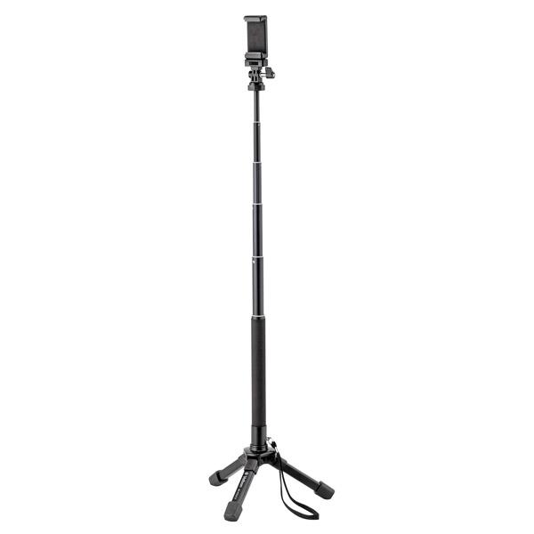 ベルボン 【ビックカメラグループオリジナル】スマホ・アクションカメラ用一脚 BK-POLES [自立式 /アルミ] | Velbon | 01