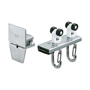 岡田装飾金物 岡田　D30片マグネットランナー（片開）ワンタッチランナータイプ 12Y33 | 