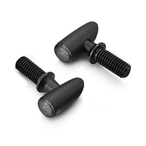 デイトナ HIGHSIDER (ハイサイダー) LED ウインカー マットブラック ホワイトポジション付き フロント用 プロトンONE   17306 | デイトナ（ROLEX）