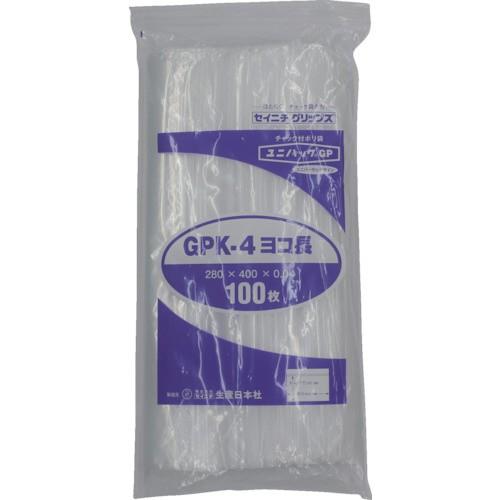 生産日本社 セイニチ　「ユニパックＧＰ」Ｋ−４　ヨコ長　２８０×４００×０．０４　１００枚 | 