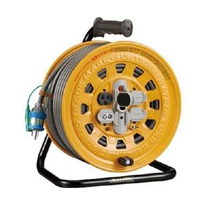 ハタヤリミテッド サンタイガーリール　単相100V型50m　アース付過負荷ブレーカー付　BG501KX | 