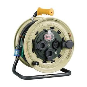 ハタヤリミテッド サンタイガーレインボーリール 単相100V 50m アース・ブレーカー付 BX501K | 
