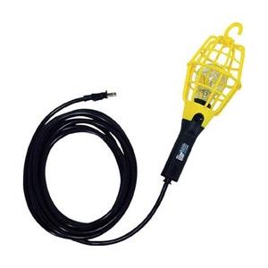 ハタヤリミテッド 補助コードランプ 60W耐震電球付 電線5m ランプガード赤 ILI5R | 