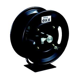 ハタヤリミテッド ＯＫＳ　高圧ホースリール　耐圧２０．５ＭＰａ　手動巻　固定据置き型（ホースなし）   HSP-12MB | 