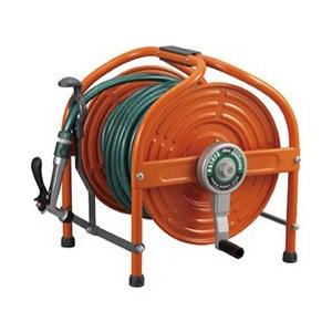 ハタヤリミテッド テツノホ−スリ−ル（オレンジ）41m防藻ホース レバーノズル | 