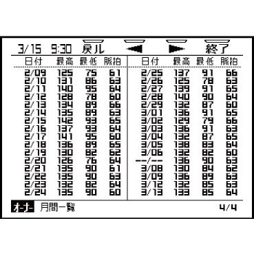 日本精密測器 WS-X100J 血圧計 [手首式] |  | 04