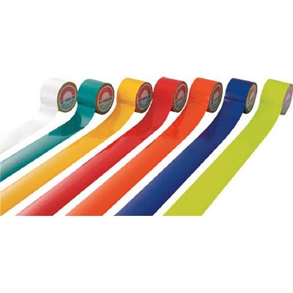 日本緑十字 ラインテープ（反射）　白　50mm幅×10m　屋内用　ポリエステル　265011 |  | 01