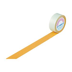 日本緑十字 緑十字　ガードテープ（ラインテープ）　オレンジ　５０ｍｍ幅×１００ｍ　屋内用