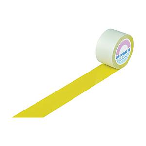 日本緑十字 緑十字　ガードテープ（ラインテープ）　黄　７５ｍｍ幅×１００ｍ　屋内用