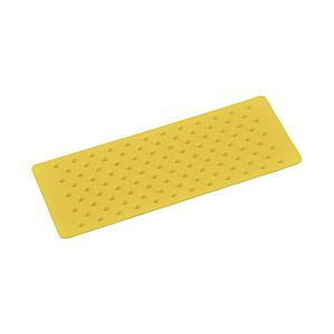 日本緑十字 緑十字　滑り止めシート　黄　三段突起タイプ　１５０×４００×５ｍｍ　合成ゴム製   260124 | 