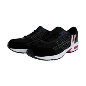 日進ゴム 耐滑樹脂先芯入りスニーカー　24.5cm　V2000BK24.5 | 