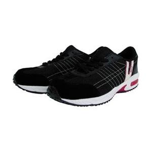 日進ゴム 耐滑樹脂先芯入りスニーカー　25.0cm　V2000BK25.0 | 