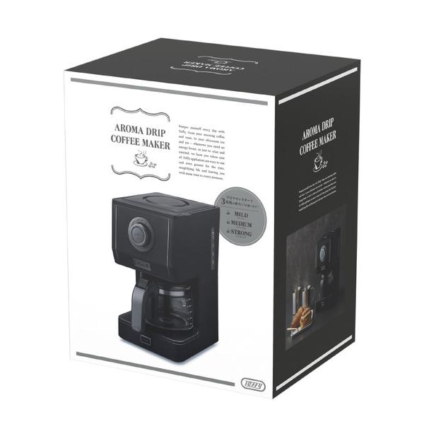 ラドンナ アロマドリップコーヒーメーカー Toffy リッチブラック K-CM5-RB ［ミルなし］ | LADONNA | 03
