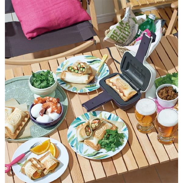 ラドンナ K-HS3-AW ハーフホットサンドメーカー Toffy ホワイト | LADONNA | 05