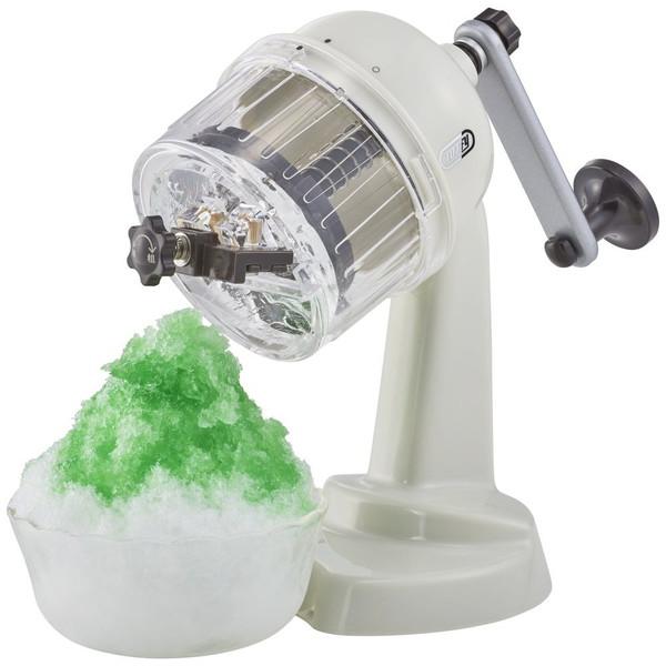 ラドンナ K-IS10-AW コンパクトふわふわかき氷器 Toffy ホワイト 【864】 [振込不可] | LADONNA | 01