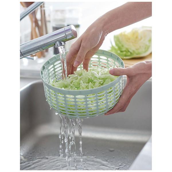 ラドンナ K-HC10-PA プッシュサラダスピナー＆スライサーセット Toffy | LADONNA | 06