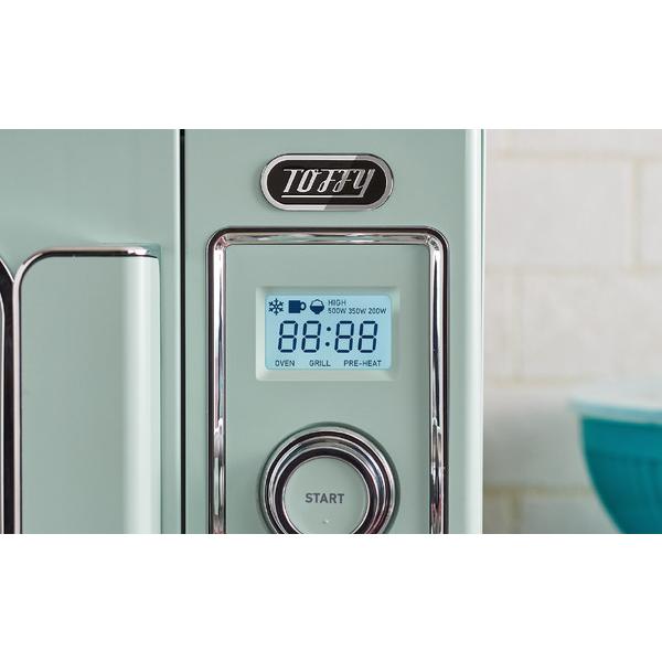 ラドンナ オーブンレンジ（16L）フラット庫内 Toffy PALE AQUA K-DR2-PA ［16L］ 【864】 | LADONNA | 03