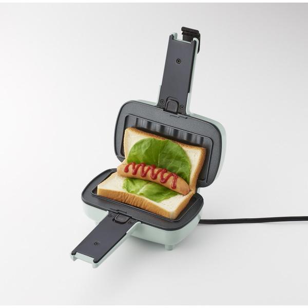 ラドンナ K-HS5-PA ハーフホットサンドメーカー【プレート交換式】 Toffy パールアクア | LADONNA | 05