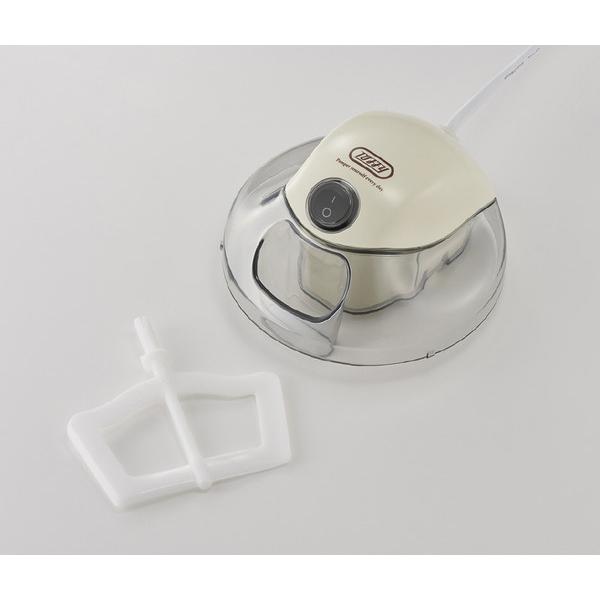 ラドンナ K-IS11-MW アイスクリームメーカー Toffy ミルキーホワイト | LADONNA | 03