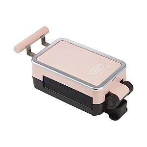 ラドンナ K-HS6-SP クォーターホットサンドメーカー Toffy シェルピンク 【852】 | LADONNA