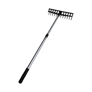 コンパル コンパル　アルミ伸縮レーキ１２本爪   030211 | 