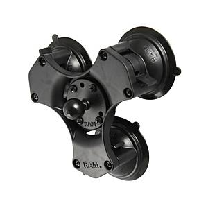 RAMMOUNTS トリプルサクションベース1インチボール | 