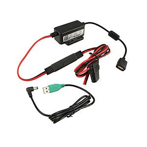 RAMMOUNTS コンバーター付L字DCケーブル （DC10-30V→DC5-9V） | 