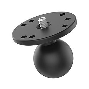 RAMMOUNTS AMPSホールラウンドベース 1/4inch-20ネジ付(三脚ネジ用) 1.5インチボール RAM MOUNTS | 