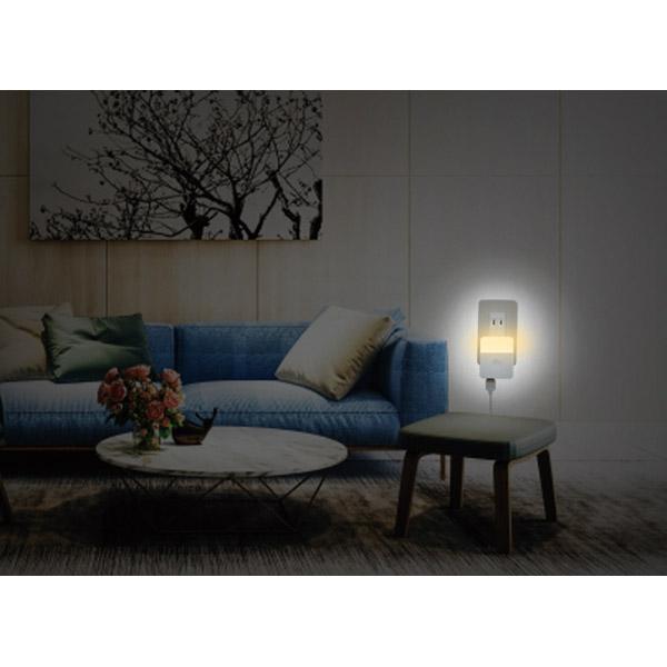 トップランド ライト付きUSBアダプタ  ホワイト CHAC24L-WT ［2ポート］ |  | 05