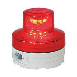 日動工業 電池式LED回転灯ニコUFO　夜間自動点灯タイプ　赤　NUBR