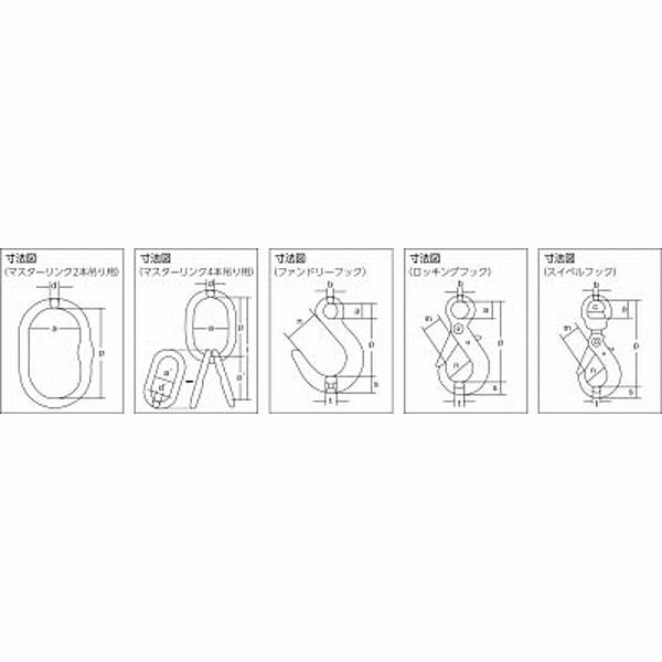 象印チェンブロック チェーンスリング100（アイタイプ）　4TGBKE6.3 |  | 01